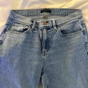 Ann Taylor (the taper) Light Blue Straight Leg Jeans